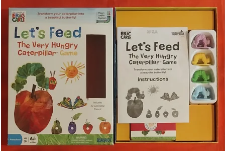 Briarpatch Let's Feed - The Very Hungry Caterpillar Children's Game COMPLETE