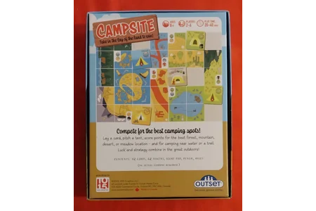 Outset Campsite Family Card Game - Take The Lay Of The Land To Win! COMPLETE Outset Campsite Family Card Game - Take The Lay Of The Land To Win! COMPLETE