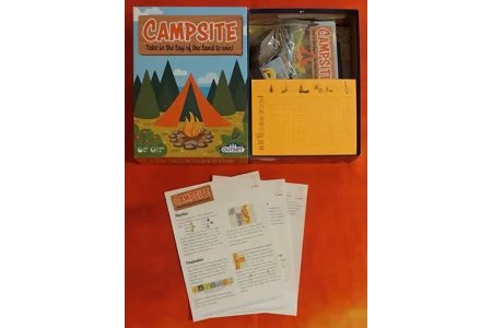 Outset Campsite Family Card Game - Take The Lay Of The Land To Win! COMPLETE Outset Campsite Family Card Game - Take The Lay Of The Land To Win! COMPLETE