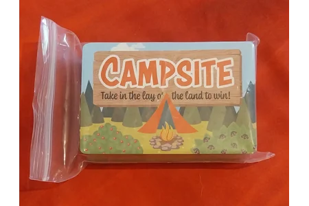 Outset Campsite Family Card Game - Take The Lay Of The Land To Win! COMPLETE Outset Campsite Family Card Game - Take The Lay Of The Land To Win! COMPLETE