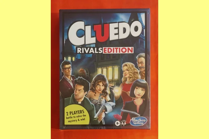 Hasbro Cluedo Rivals Edition - 2 Player Board Game NEW Sealed