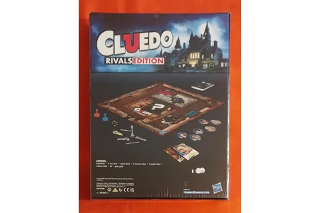 Hasbro Cluedo Rivals Edition - 2 Player Board Game NEW Sealed