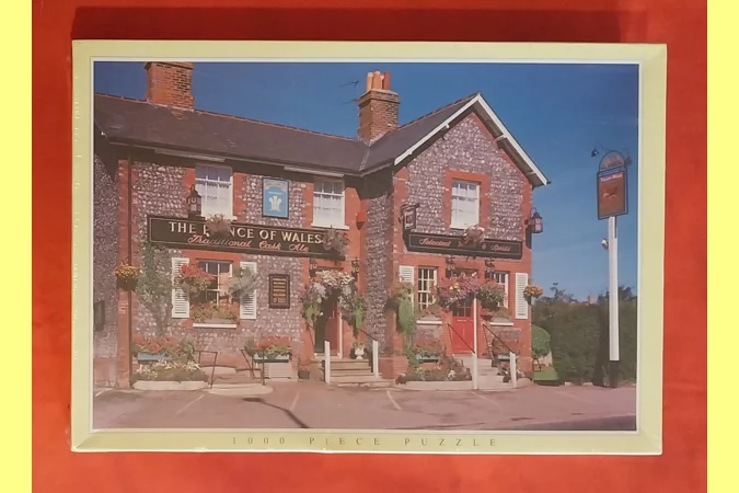 Jr Puzzles "The Prince Of Wales" Pub 1000 Piece Jigsaw Puzzle NEW