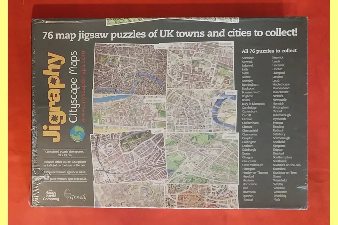The Happy Puzzle Co. Hull Cityscape 1000 Piece Jigsaw Puzzle NEW
