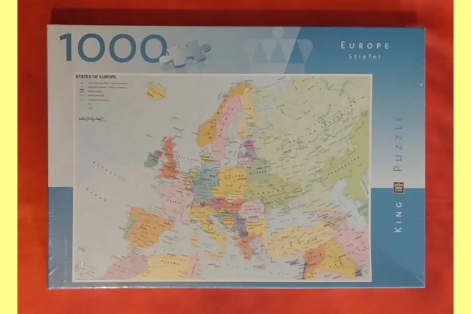 King States Of Europe 1000 Piece Jigsaw Puzzle NEW