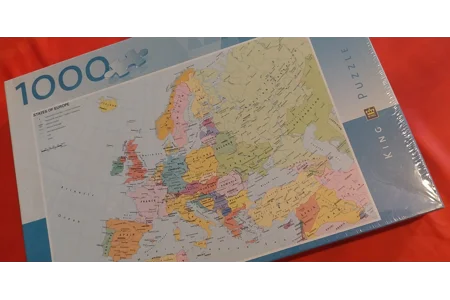 King States Of Europe 1000 Piece Jigsaw Puzzle NEW