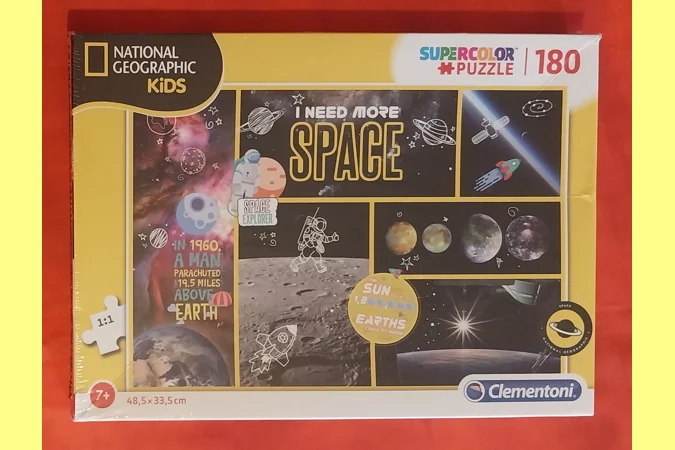 Clementoni National Geographic - I Need More Space 180 Piece Jigsaw Puzzle NEW Clementoni National Geographic - I Need More Space 180 Piece Jigsaw Puzzle NEW
