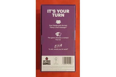 Hot House Games Hit Send Party Card Game NEW