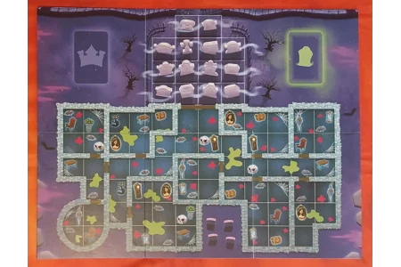Tactic Escape From Ghost Castle Family Board Game COMPLETE