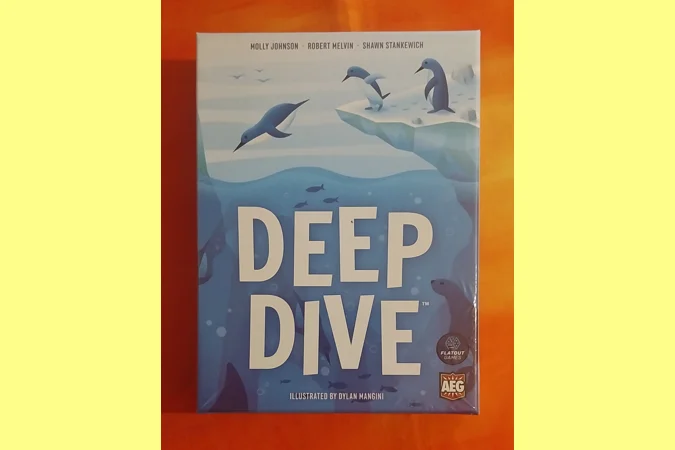 AEG Deep Dive Family Strategy Board Game NEW