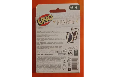 Mattel UNO Family Card Game - Harry Potter Edition - NEW