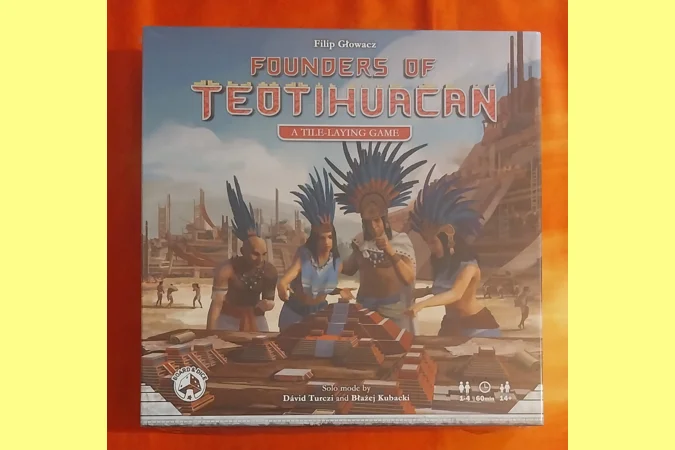 Board And Dice - Founders Of Teotihuacan Tile-Laying Board Game NEW