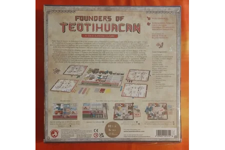 Board And Dice - Founders Of Teotihuacan Tile-Laying Board Game NEW