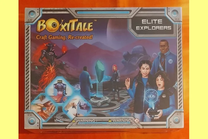 Akibabus Boxitale Elite Explorers Craft Cooperative Children's Board Game NEW