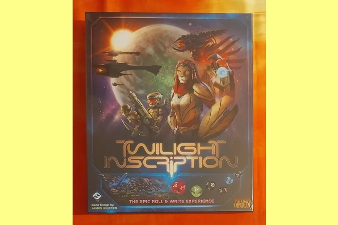 Fantasy Flight Twilight Inscription Board Game - Roll & Write Experience - NEW