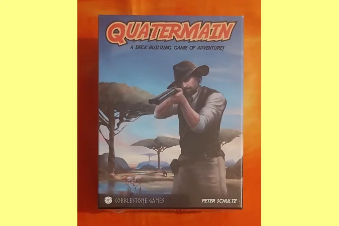 Cobblestone Games Quatermain - Deck Building Game Of Adventure - NEW Sealed