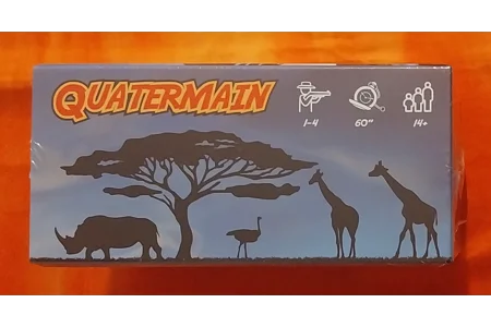 Cobblestone Games Quatermain - Deck Building Game Of Adventure - NEW Sealed