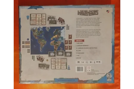 Keep Exploring Games Monuments Standard Edition Family Board Game NEW