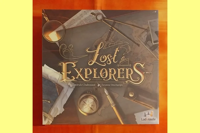 Ludonaute Lost Explorers Family Board Game NEW