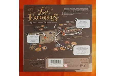 Ludonaute Lost Explorers Family Board Game NEW