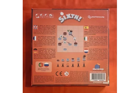 Blue Orange Sixth! Family Board Game NEW Blue Orange Sixth! Family Board Game NEW
