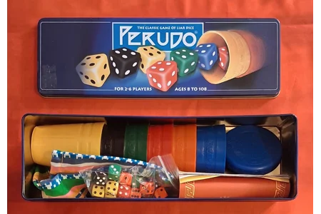 Paul Lamond Games Perudo The Classic Game Of Liar's Dice COMPLETE Paul Lamond Games Perudo The Classic Game Of Liar's Dice COMPLETE