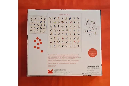Laurence King Bird Bingo Family Board Game PLAYABLE