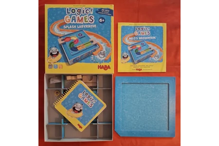 HABA Logic Games Splash Labyrinth - With English Instructions COMPLETE HABA Logic Games Splash Labyrinth - With English Instructions COMPLETE
