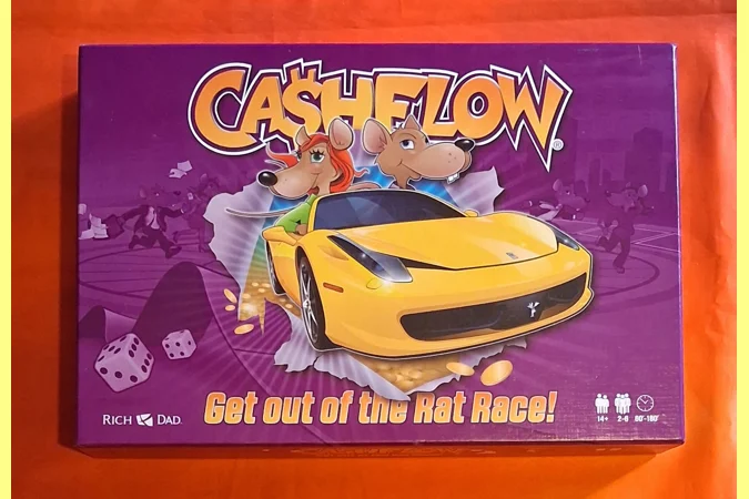 Rich Dad Cashflow - Get Out Of The Rat Race! Board Game COMPLETE Rich Dad Cashflow - Get Out Of The Rat Race! Board Game COMPLETE