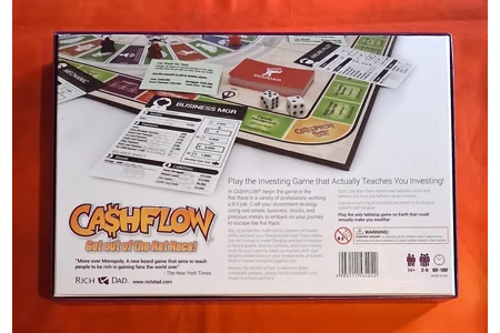 Rich Dad Cashflow - Get Out Of The Rat Race! Board Game COMPLETE Rich Dad Cashflow - Get Out Of The Rat Race! Board Game COMPLETE