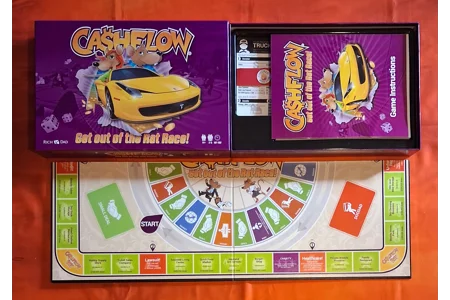 Rich Dad Cashflow - Get Out Of The Rat Race! Board Game COMPLETE Rich Dad Cashflow - Get Out Of The Rat Race! Board Game COMPLETE