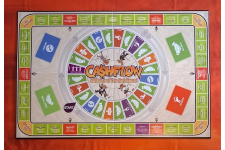 Rich Dad Cashflow - Get Out Of The Rat Race! Board Game COMPLETE Rich Dad Cashflow - Get Out Of The Rat Race! Board Game COMPLETE