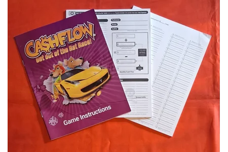Rich Dad Cashflow - Get Out Of The Rat Race! Board Game COMPLETE Rich Dad Cashflow - Get Out Of The Rat Race! Board Game COMPLETE
