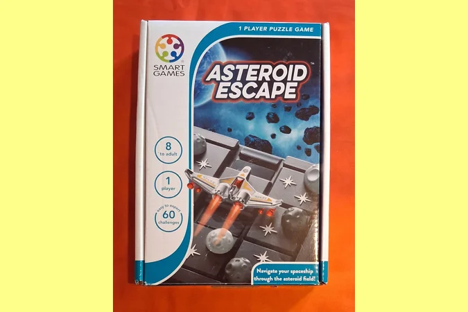 Smart Games Asteroid Escape Single Player Logic Puzzle Board Game COMPLETE Smart Games Asteroid Escape Single Player Logic Puzzle Board Game COMPLETE