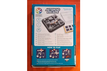 Smart Games Asteroid Escape Single Player Logic Puzzle Board Game COMPLETE Smart Games Asteroid Escape Single Player Logic Puzzle Board Game COMPLETE
