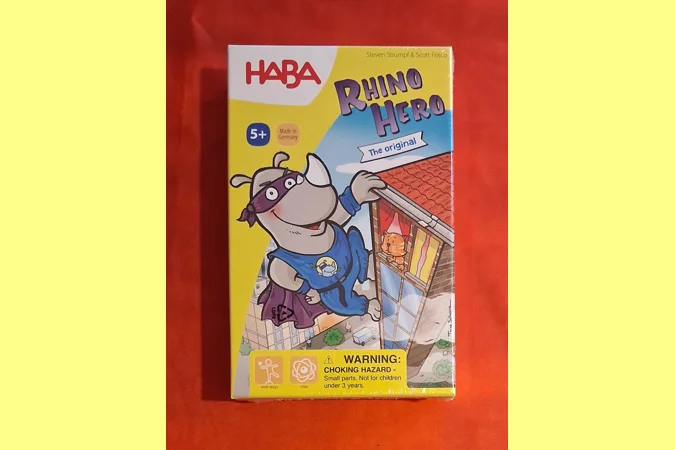 Haba Rhino Hero Stacking Card Game NEW