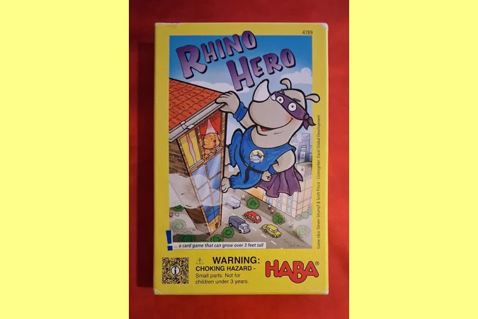 Haba Rhino Hero Stacking Card Game COMPLETE Haba Rhino Hero Stacking Card Game COMPLETE