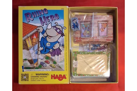 Haba Rhino Hero Stacking Card Game COMPLETE Haba Rhino Hero Stacking Card Game COMPLETE