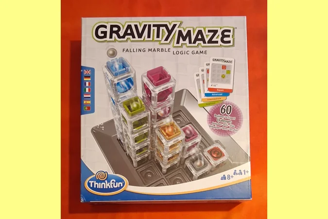 Thinkfun Gravity Maze Falling Marble Logic Game COMPLETE Thinkfun Gravity Maze Falling Marble Logic Game COMPLETE