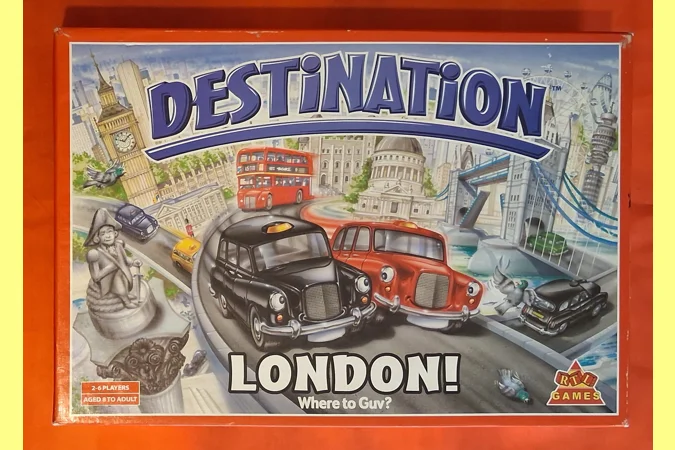 RTL Games Destination London (2004) Family Board Game COMPLETE RTL Games Destination London (2004) Family Board Game COMPLETE