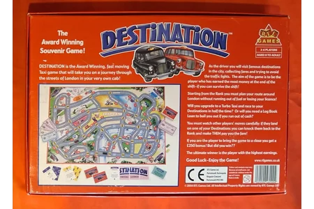 RTL Games Destination London (2004) Family Board Game COMPLETE RTL Games Destination London (2004) Family Board Game COMPLETE