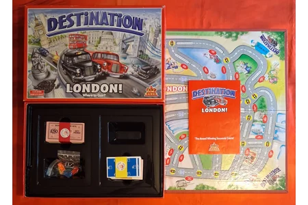 RTL Games Destination London (2004) Family Board Game COMPLETE RTL Games Destination London (2004) Family Board Game COMPLETE