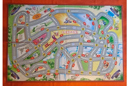 RTL Games Destination London (2004) Family Board Game COMPLETE RTL Games Destination London (2004) Family Board Game COMPLETE