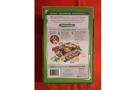 Dolphin Hat Games 800 Pound Gorilla Family Board Game COMPLETE Dolphin Hat Games 800 Pound Gorilla Family Board Game COMPLETE