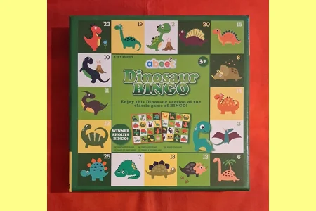abeec Dinosaur Bingo Children's Board Game PLAYABLE