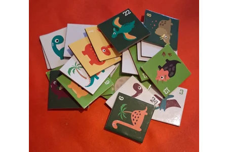 abeec Dinosaur Bingo Children's Board Game PLAYABLE abeec Dinosaur Bingo Children's Board Game PLAYABLE