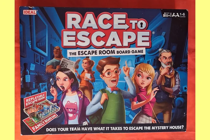 IDEAL Race To Escape - The Escape Room Family Board Game COMPLETE IDEAL Race To Escape - The Escape Room Family Board Game COMPLETE