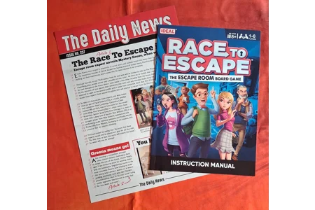 IDEAL Race To Escape - The Escape Room Family Board Game COMPLETE IDEAL Race To Escape - The Escape Room Family Board Game COMPLETE