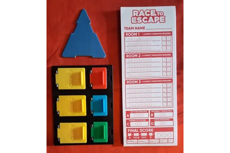 IDEAL Race To Escape - The Escape Room Family Board Game COMPLETE IDEAL Race To Escape - The Escape Room Family Board Game COMPLETE