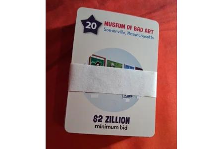 Big Potato Games Zillionaires Road Trip USA Board Game COMPLETE